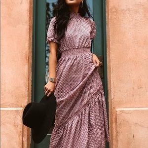 Bohme Iva Patterned Maxi Dress